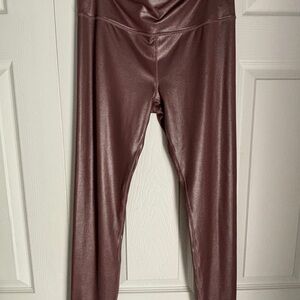 Athleta Medium rose gold 7/8 length legging